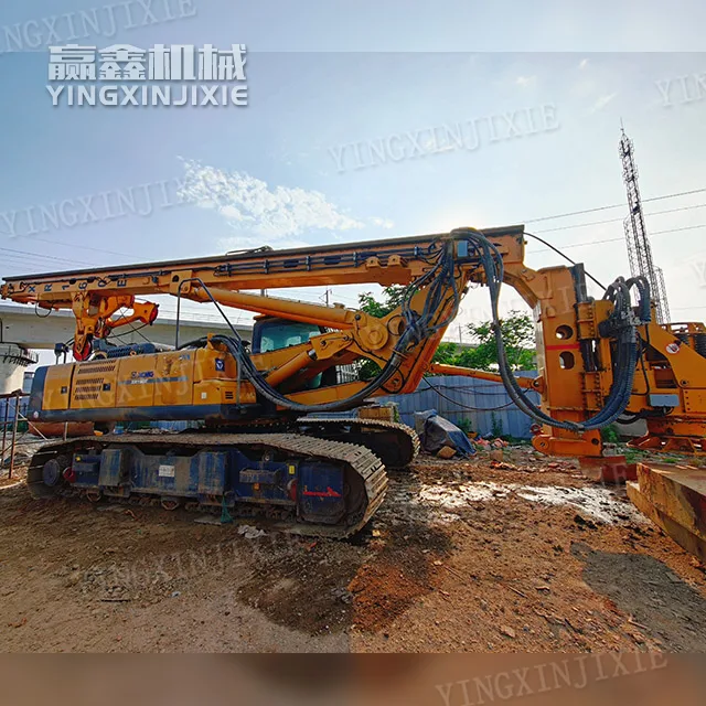 Giàn khoan xoay XCMG XR160E có cấu trúc bền chắc.