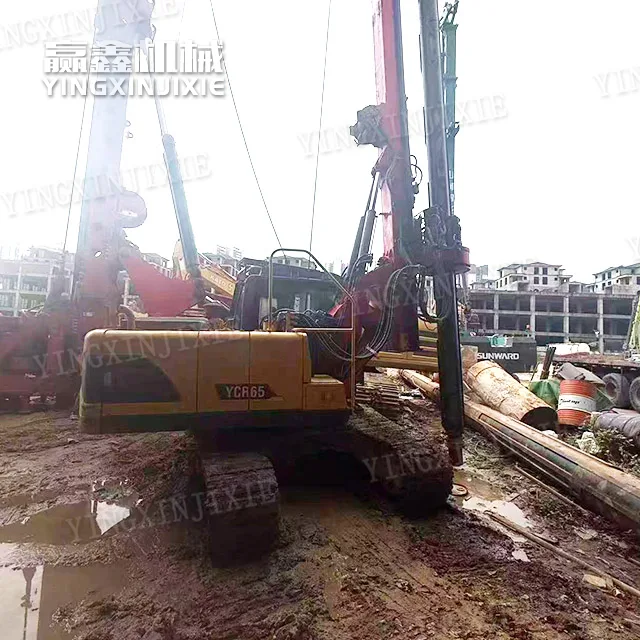 Impact resistance YCR65 Rotary Drill Rig
