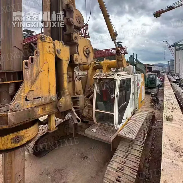 Hệ thống thủy lực hiệu quả cho giàn khoan quay BAUER BG26.