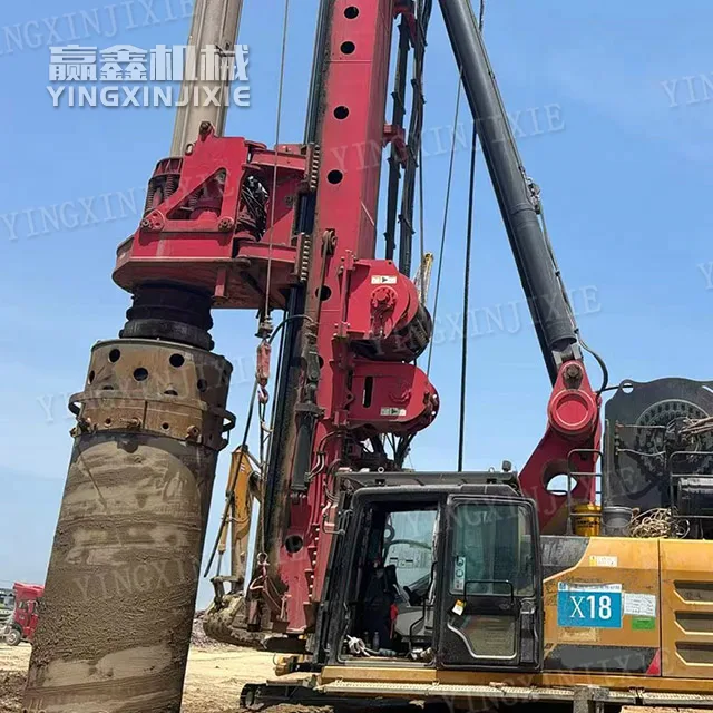 Strong power SANY SR445 Rotary Drill Rig