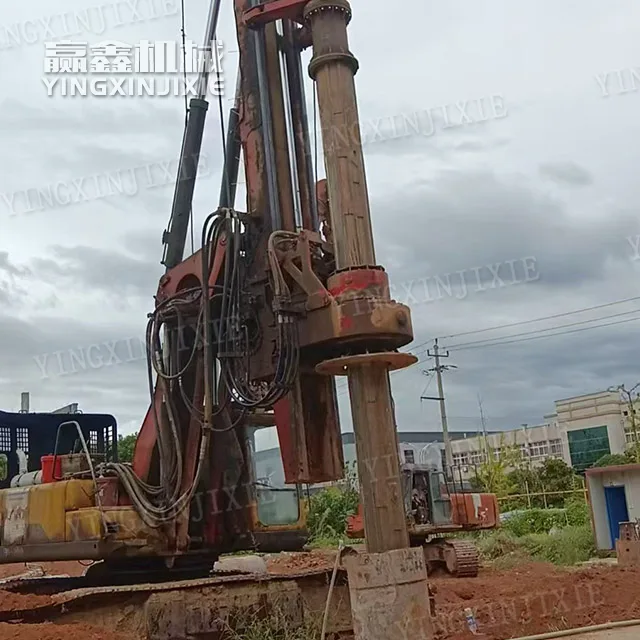 Powerful pPowerful performance SANY SR250 Rotary Drilling Rigerformance