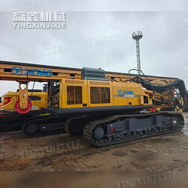 Improve efficiency XCMG XR280D II Rotary Drilling Rig
