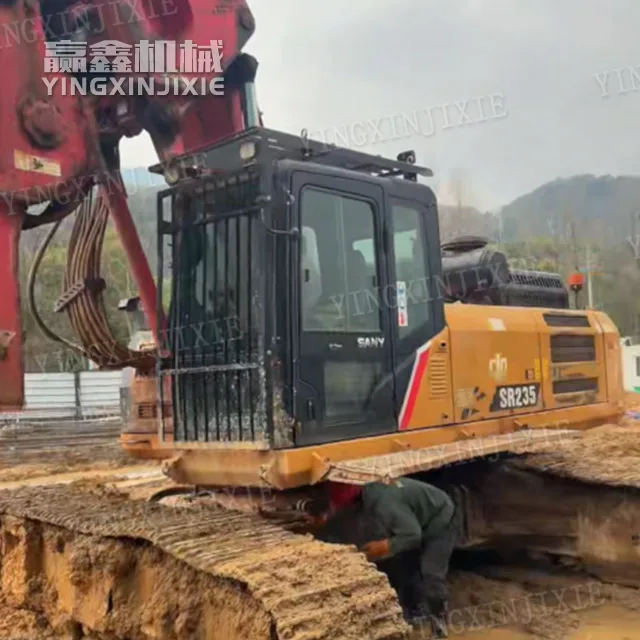 Stable hole-forming quality SANY SR235 Rotary Drill Rig