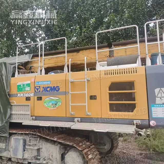 Deep pile driving XCMG XR360E Rotary Drilling Rig