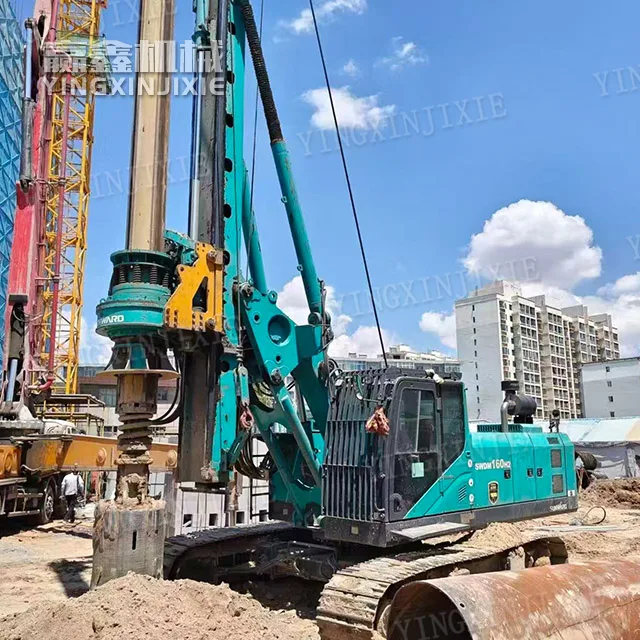 جهاز حفر دوار SUNWARD SWDM160 ذو احتياطي طاقة قوي