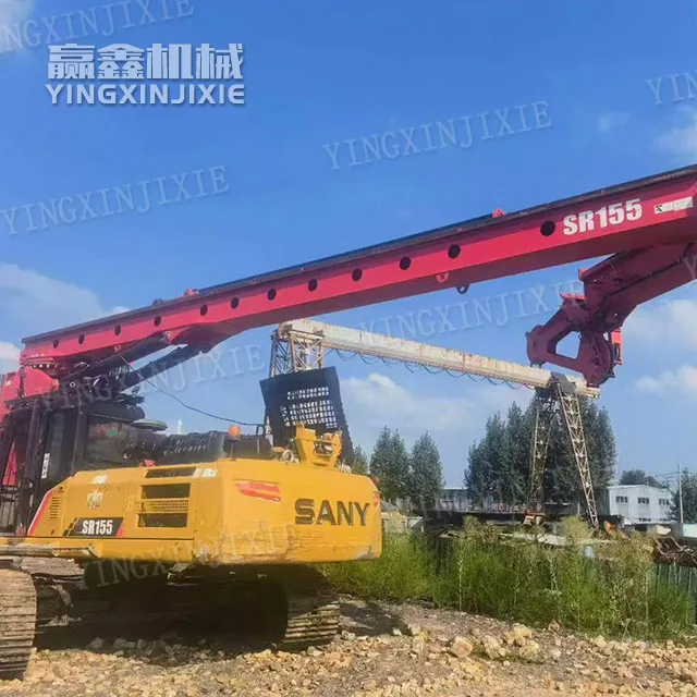 Quick action response SR155 Rotary Drill Rig