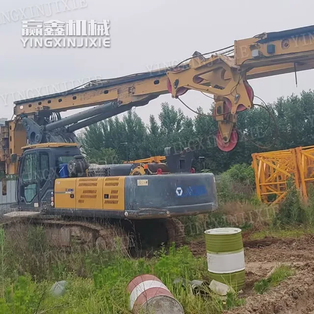 Plataforma de perforación rotativa XCMG XR160 con adaptabilidad integral