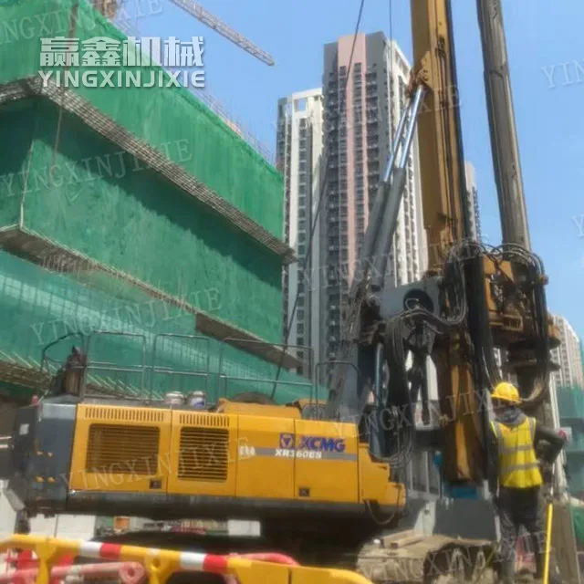 Impact resistance XCMG XR360E Rotary Drilling Rig