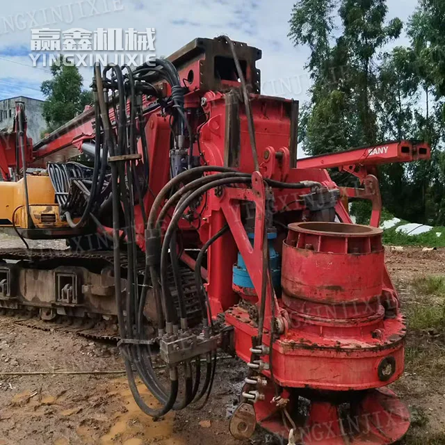 Movimentos combinados suaves da perfuratriz rotativa SANY SR150