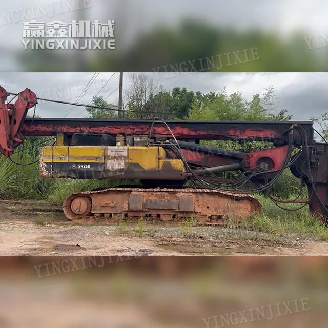 Improve construction safety SANY SR250 Rotary Drilling Rig
