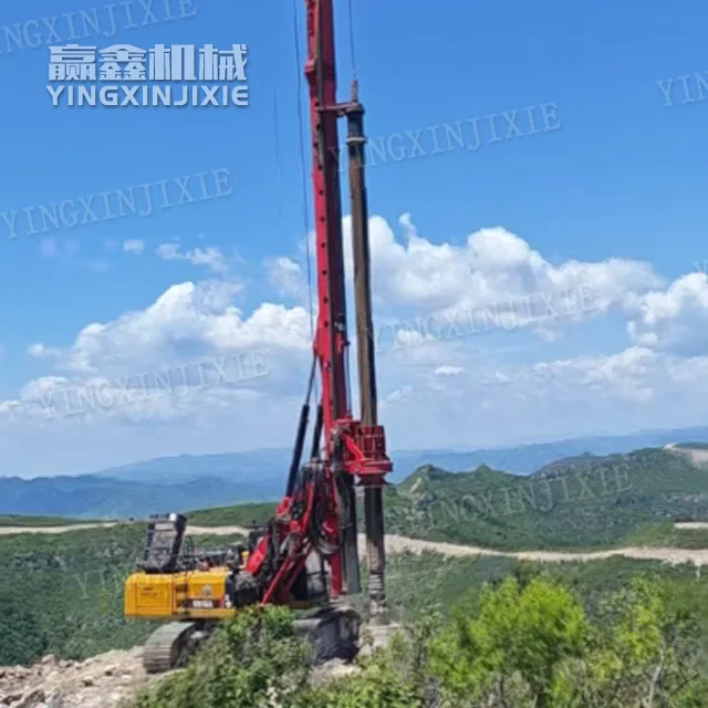 Di chuyển thuận tiện tại công trường giàn khoan xoay SR155