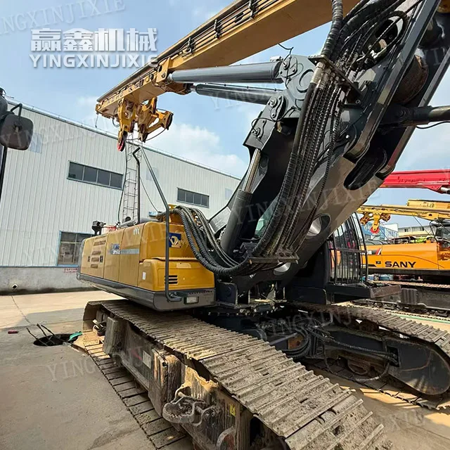 Fast dynamic response XCMG XR150D III Rotary Drilling Rig