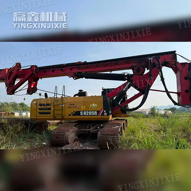 Fast dynamic response SANY SR285 Rotary Drill Rig