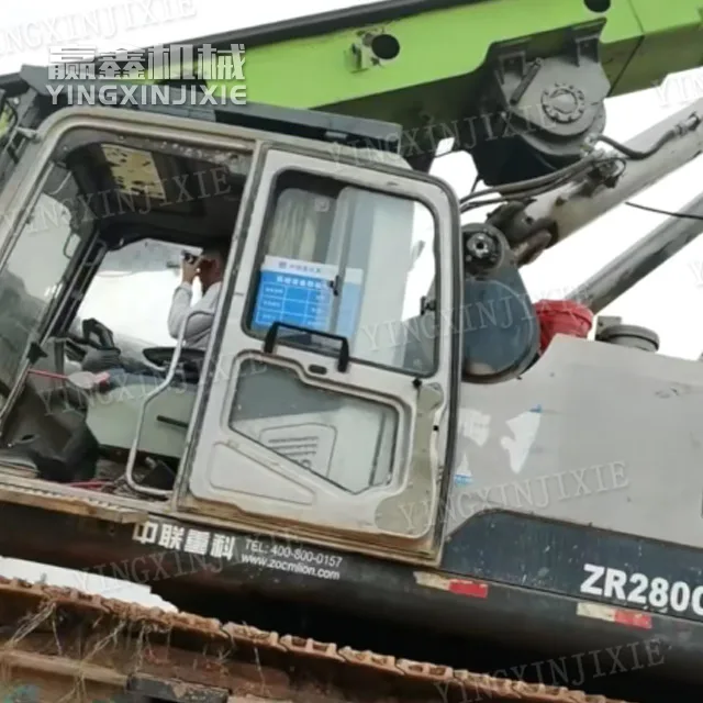 Perfuratriz rotativa ZOOMLION ZR280C com resistência a impactos