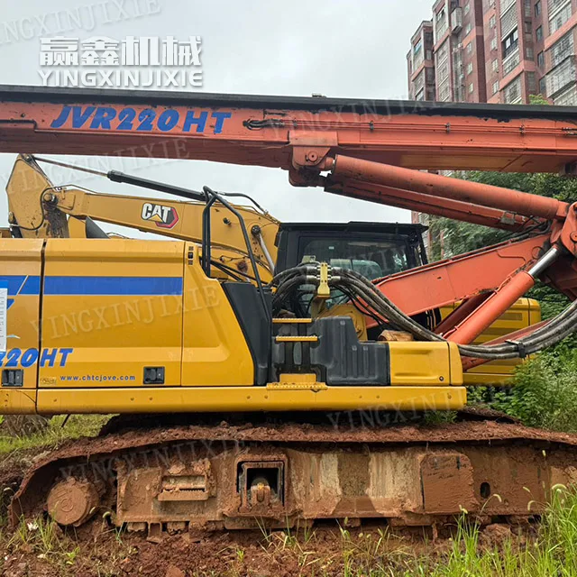 Real time parameter viewing JOVE JVR220 Rotary Drill Rig
