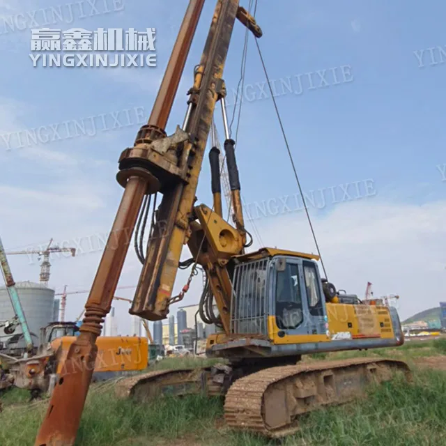 Smooth combined movements XCMG XR150D III Rotary Drilling Rig