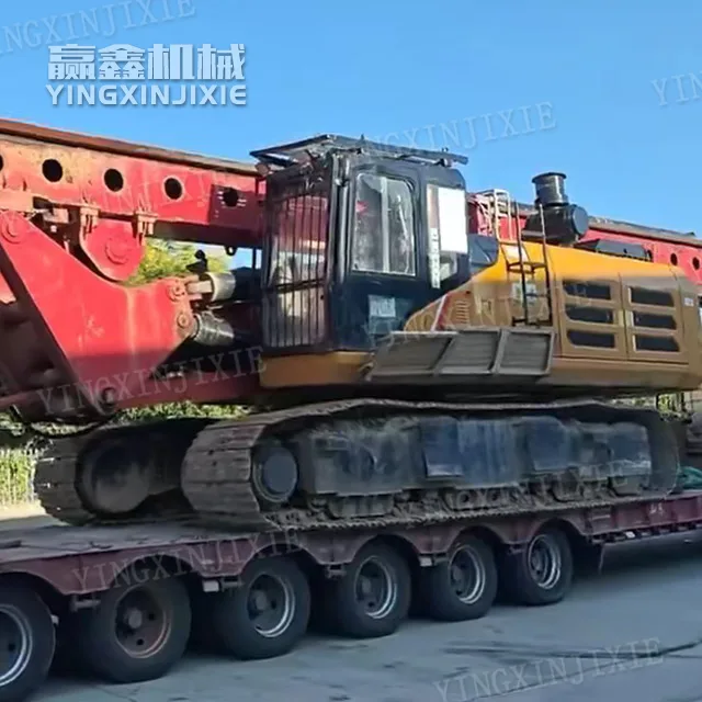 Smooth combined movements SANY SR285 Rotary Drill Rig