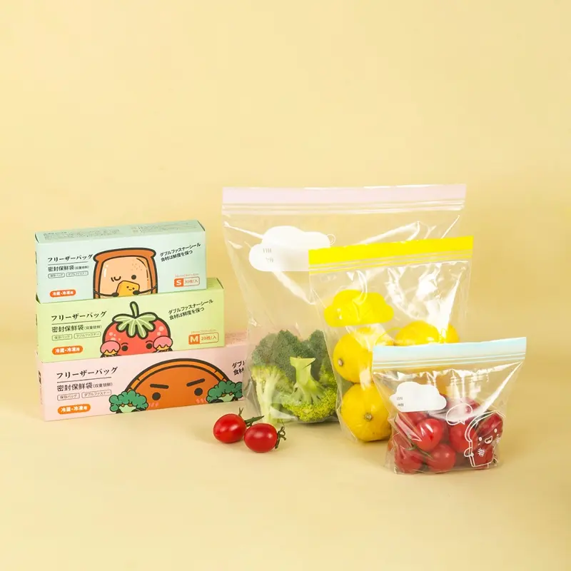 Heavy duty ziplock bags，Clear view ziplock pouches，Snack ziplock bags for kids