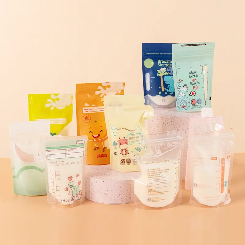 Compact Travel Breast Milk Storage Bags，Breastmilk Bags Collection，Multiple types of breastmilk bags