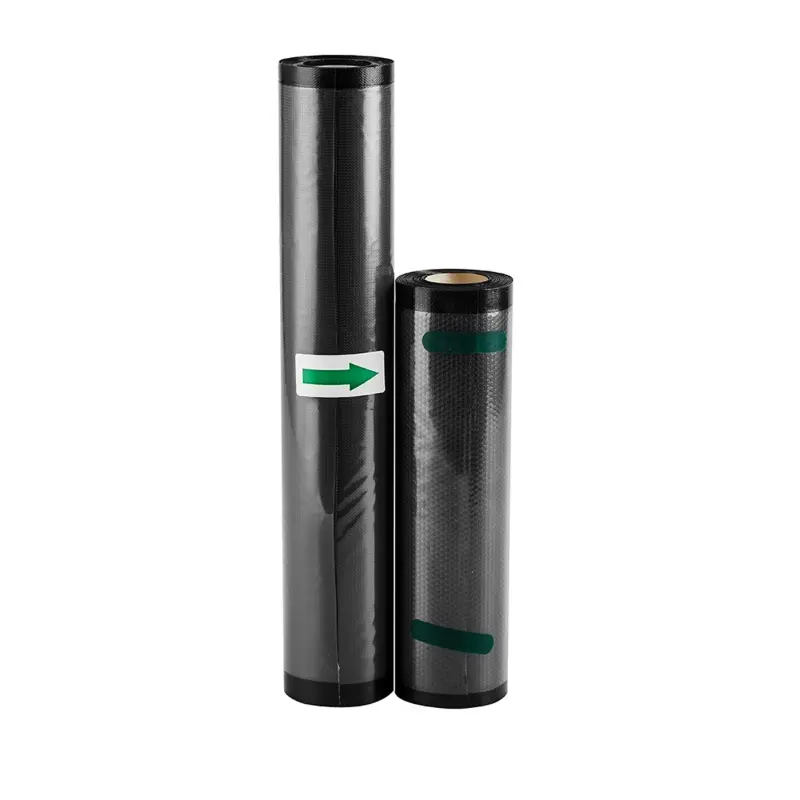 black and clear vacuum seal bags，Food plastic bag vacuum packaging，packing vacuum seal bags