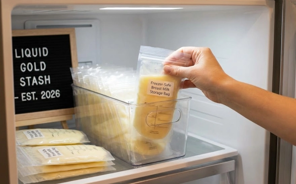 How to Build the Perfect Breastmilk Stash: A Guide to Using Freezer-Safe Breast Milk Storage Bags