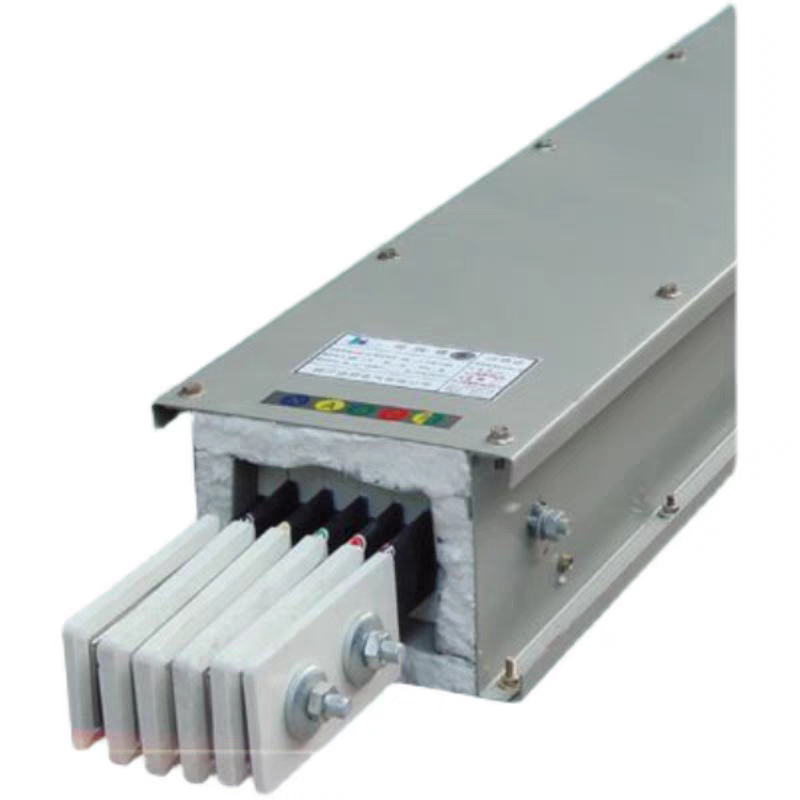 bus duct / busway / busbar trunking compact bus duct air-insulated bus duct cast resin bus duct  High- and low-voltage enclosed plug-in cast-in-place busbar trunking with copper and aluminum busbars, 400A-6300A
