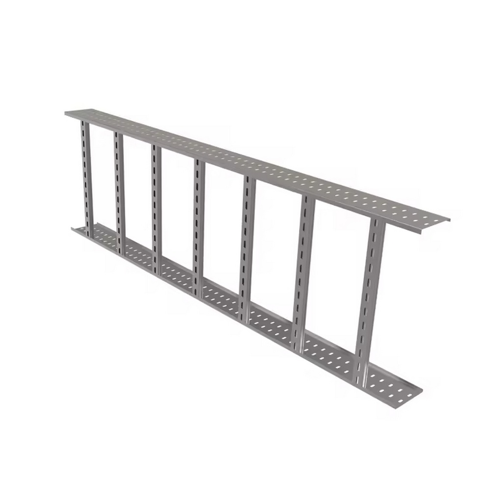Stainless Steel Cable Tray High-Strength Ladder Aluminum Alloy Fireproof Plastic Coating For Industrial Wire