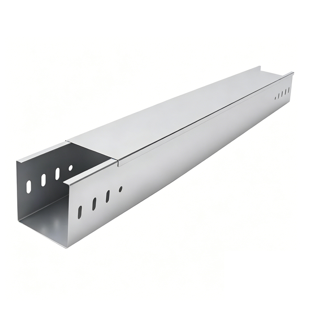 Galvanized Cable Tray HDG Cable Tray Galvanized Solid Trough Cable Tray