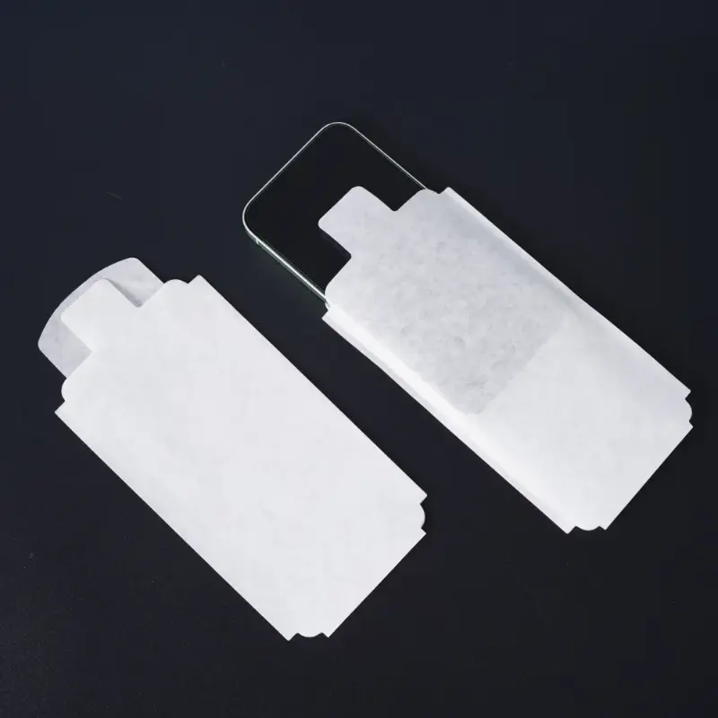 Mobile Phone Packaging Bag Cotton Paper + Pe Lamination Composite Bag