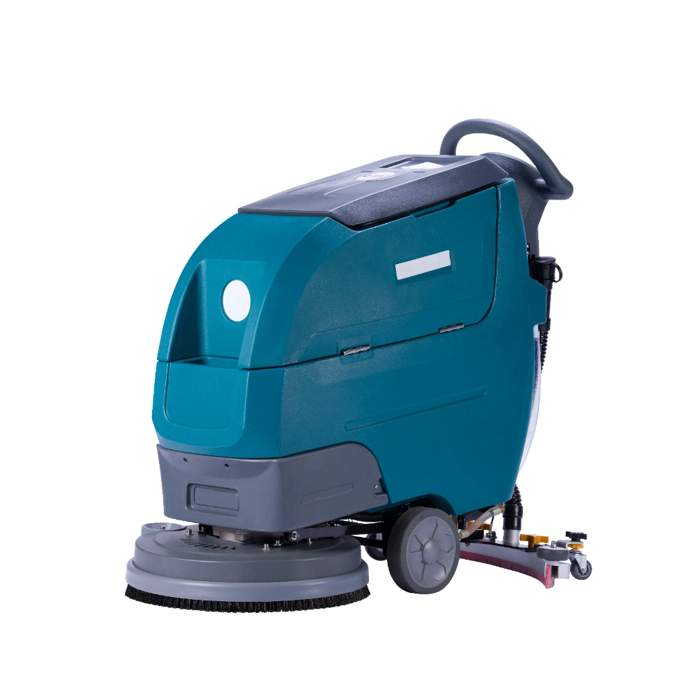 ZY-X3 Commercial Walk Behind Floor Scrubber, Industrial Floor Cleaning Machine for Factory Mall