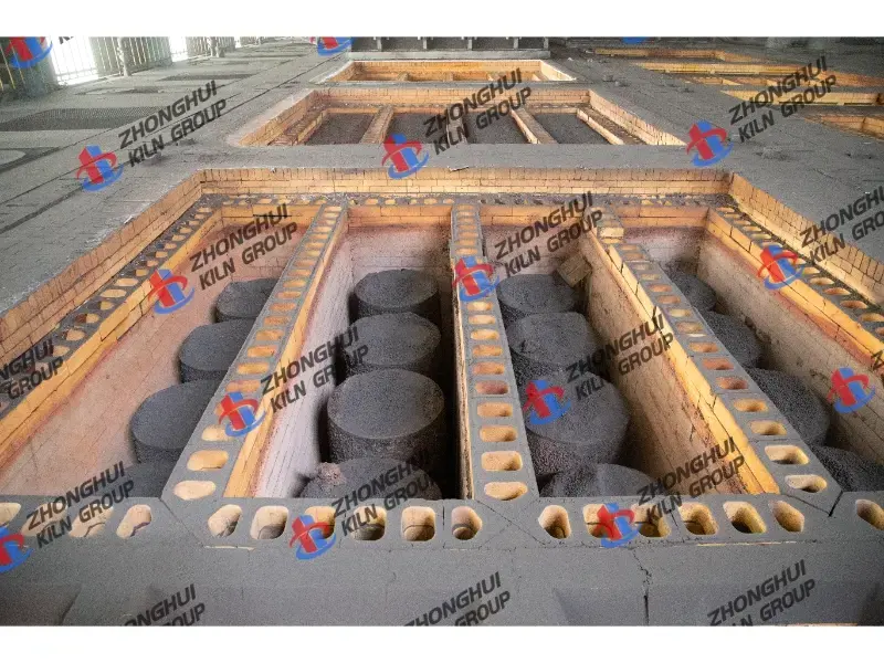 Design of Carbon Baking Furnace/Installation of carbon roasting furnace