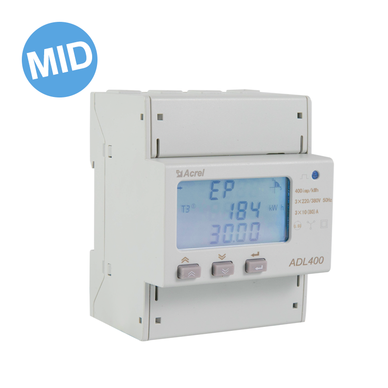 ADL400 Dreiphasiger DIN-Schienen Energiezähler