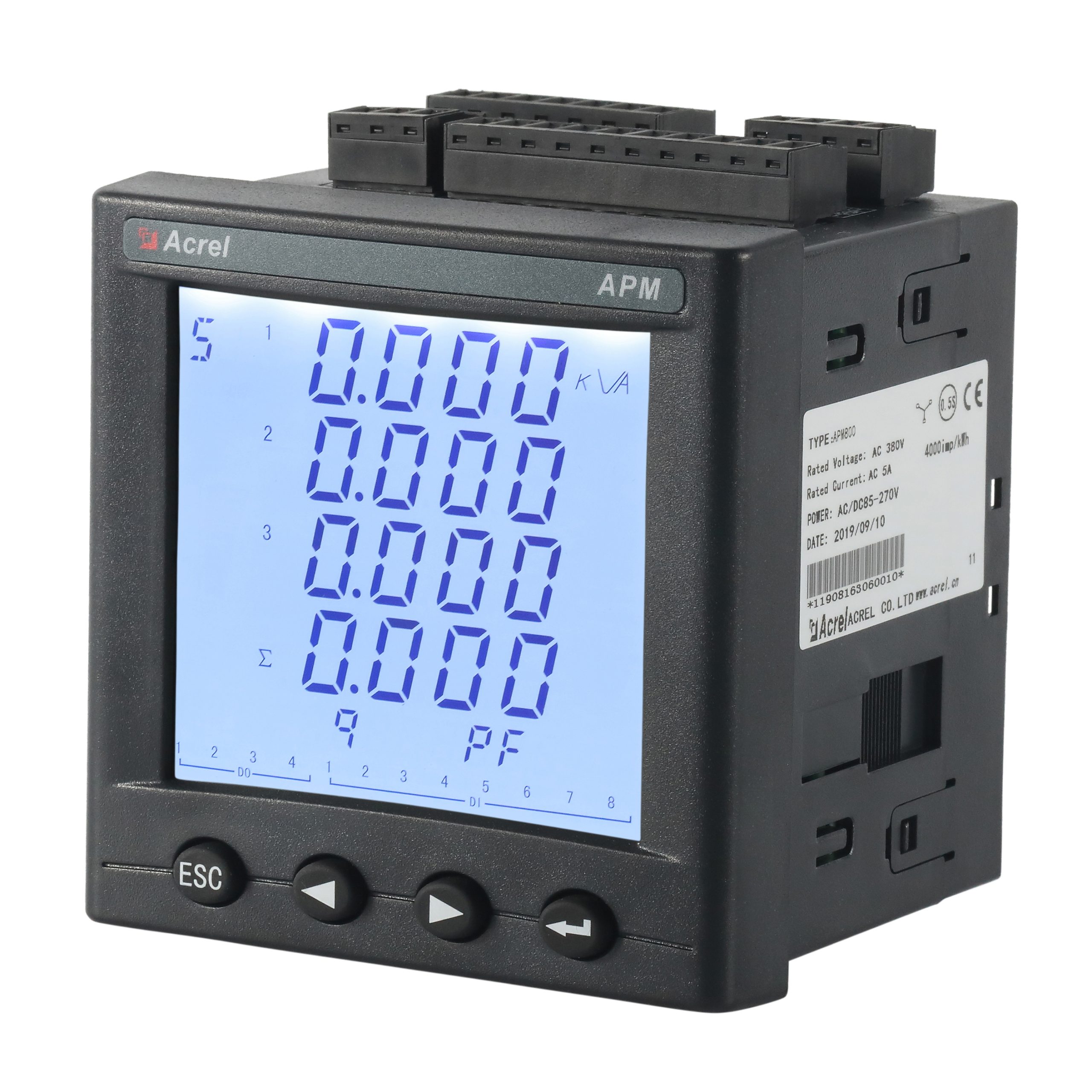 APM801 AC Multifunktionales Energiezähler