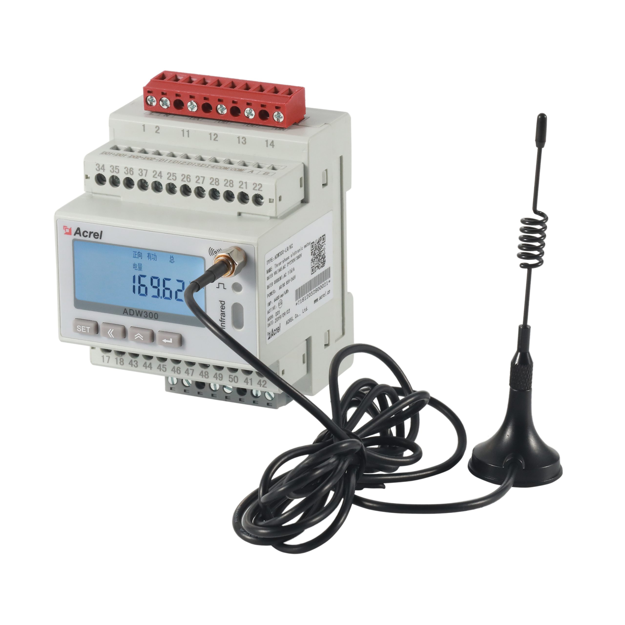 ADW300-LR Lora IoT Drahtloser Energiezähler