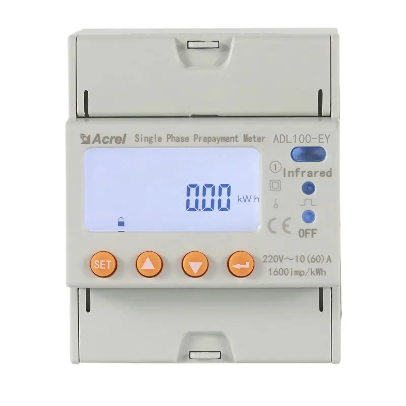 ADL100-EYRF 1-Phasen Prepaid Energiezähler