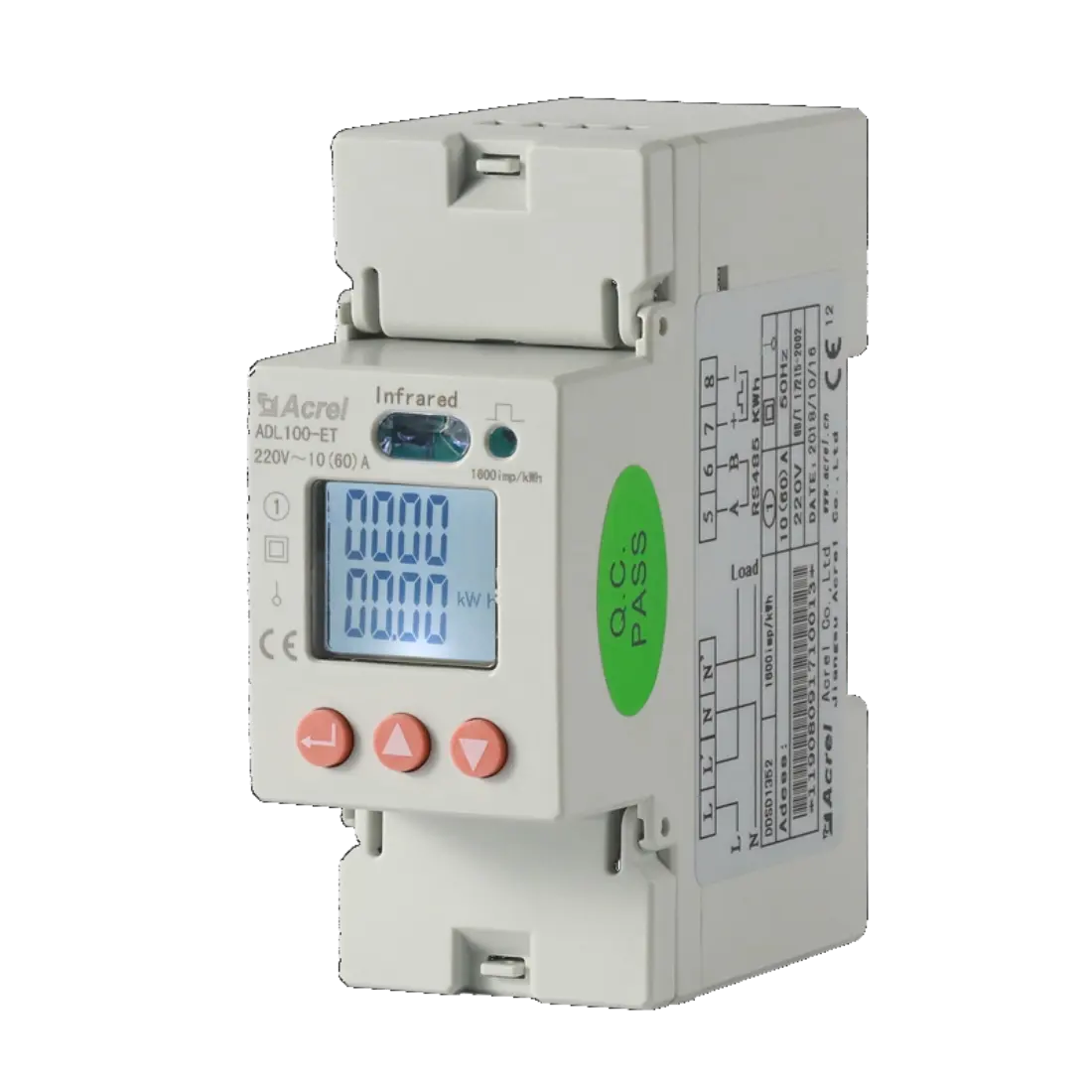 ADL100-ET Din Rail Energy Meter with CT
