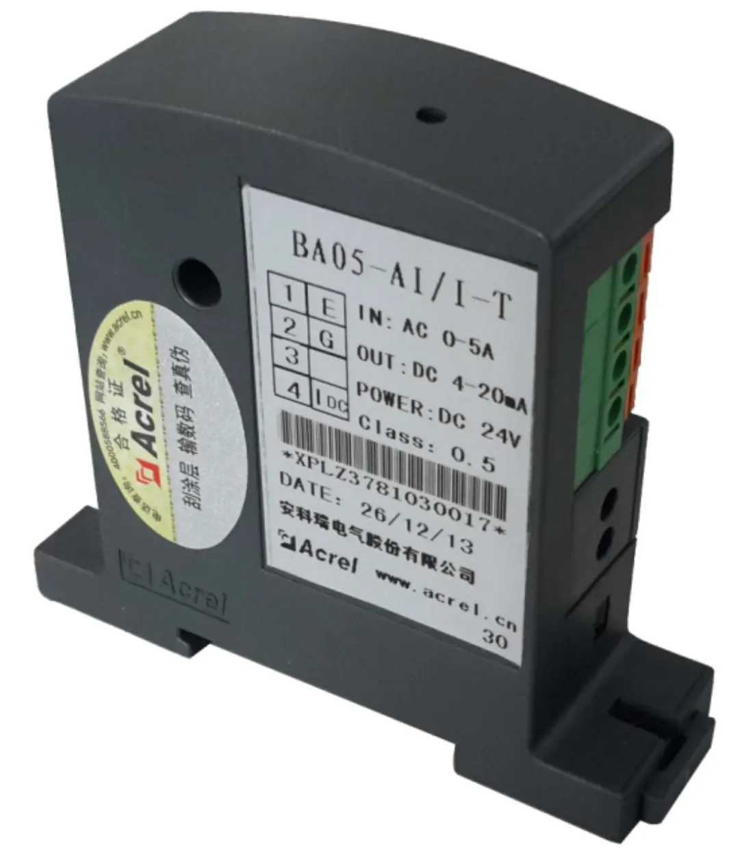 BA05-AII BA05-AIV AC 0-10A Current Transducer