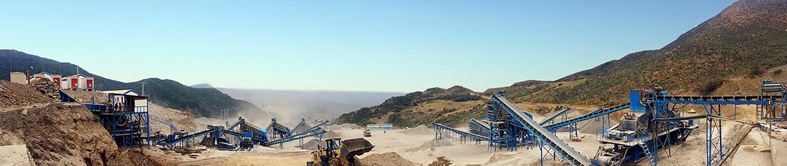 Mining dry sorting machine