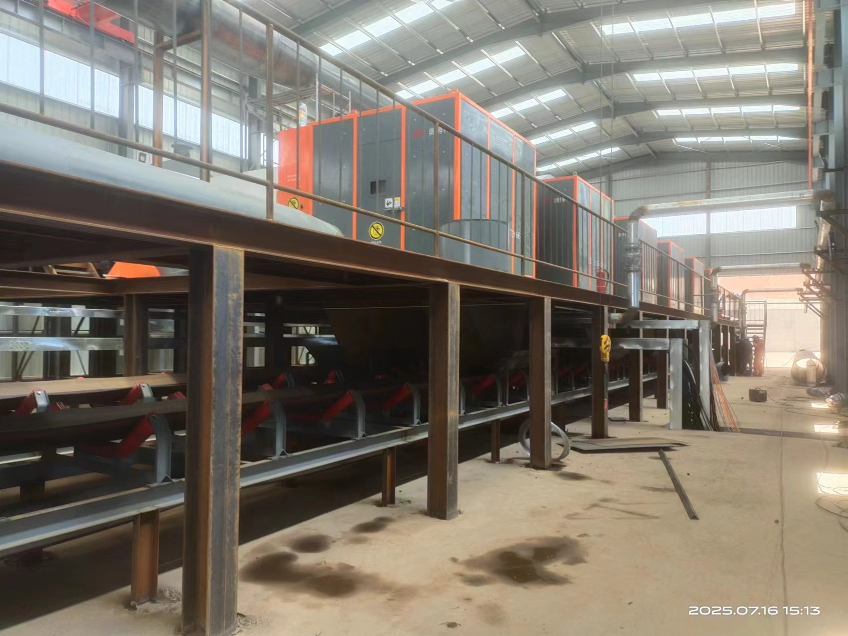 Peralatan sortasi batubara sinar-X