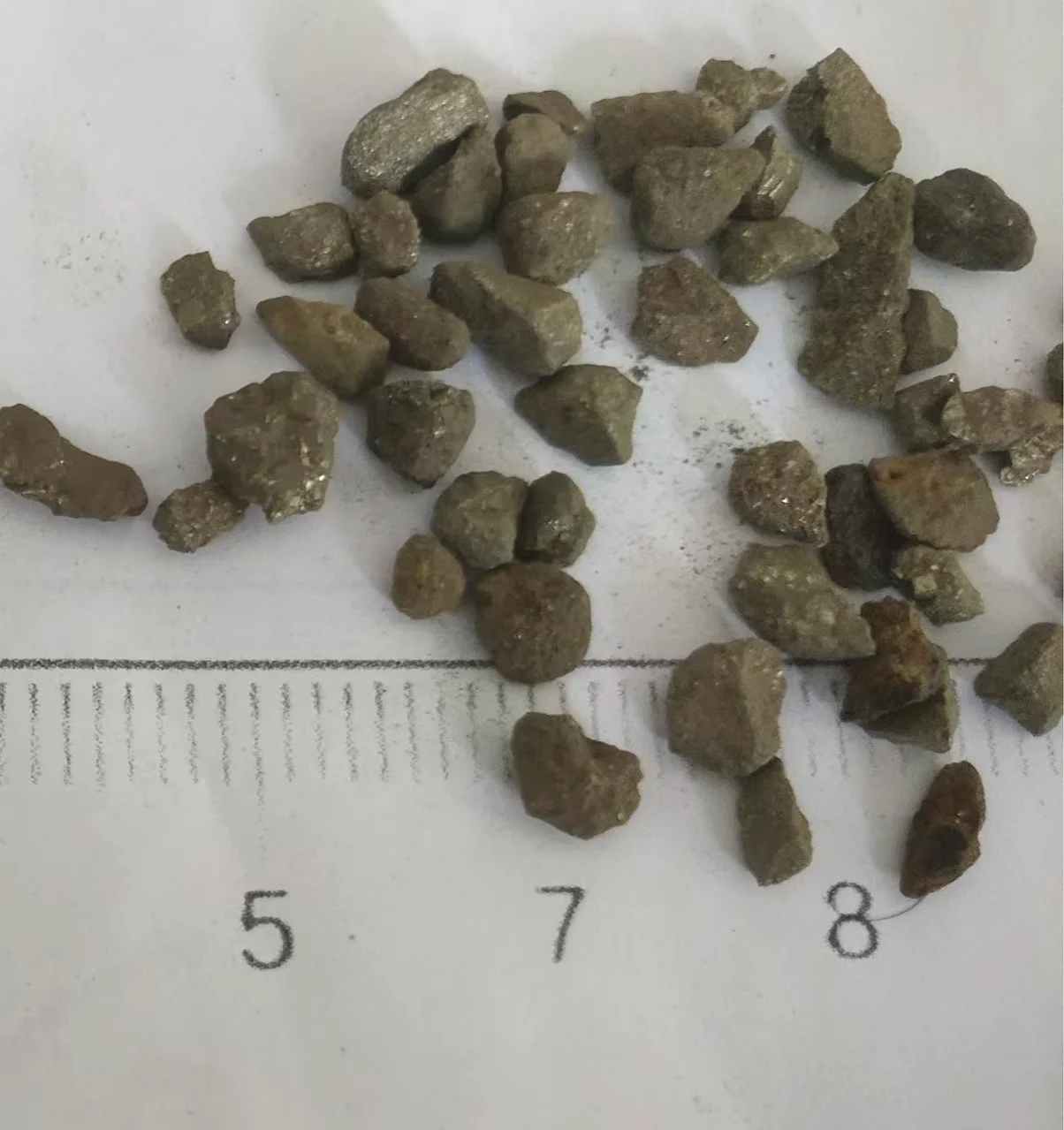 0-10mm iron pyrite sand hot selling