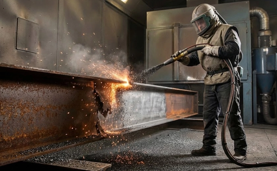 Beyond Aluminum Oxide: Why Premium Iron Sulfide Sand is the Smart Choice for Industrial Sandblasting