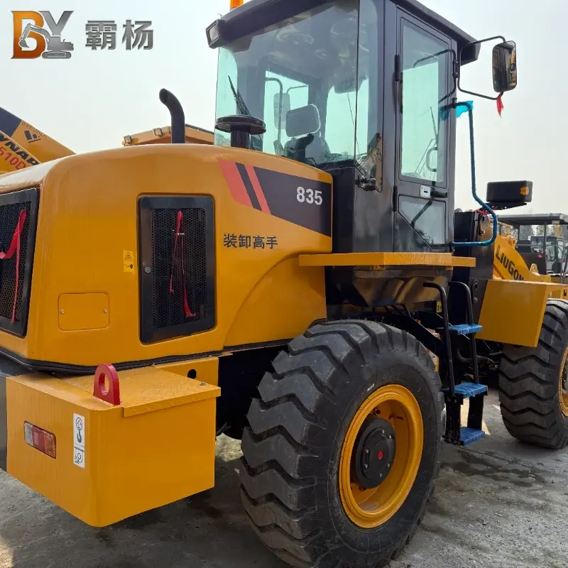 Durable Powerful Used LIUGONG 835 Wheel Loader Construction Equipment For Sale
