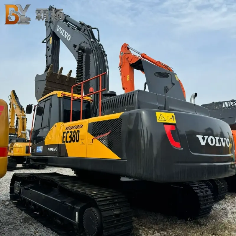 Durable Powerful Used VOLVO EC380 Excavator Heavy Construction Equipment Factory Supplier