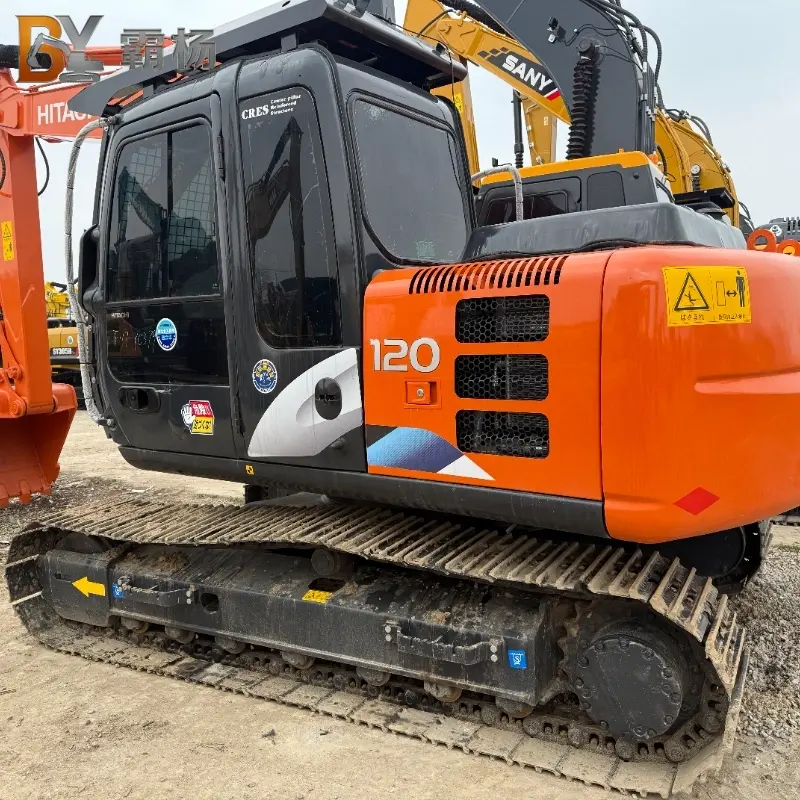 Factory Price Used HITACHI ZX120 Medium Excavator Durable Construction Machine