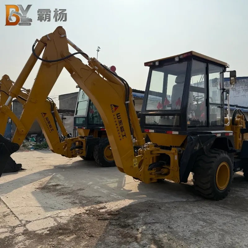 Good Condition Used SDLG JB680 Backhoe Loader Crawler Hydraulic Low Price For Sale