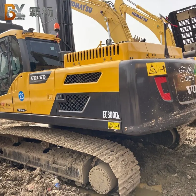 Good Condition Used VOLVO EC300 Excavator Heavy Crawler Construction Equipment Supplier