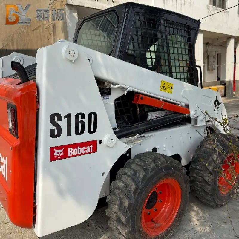 Hot Selling Used BOBCAT S169 Skid Steer Loader Compact Hydraulic (1)