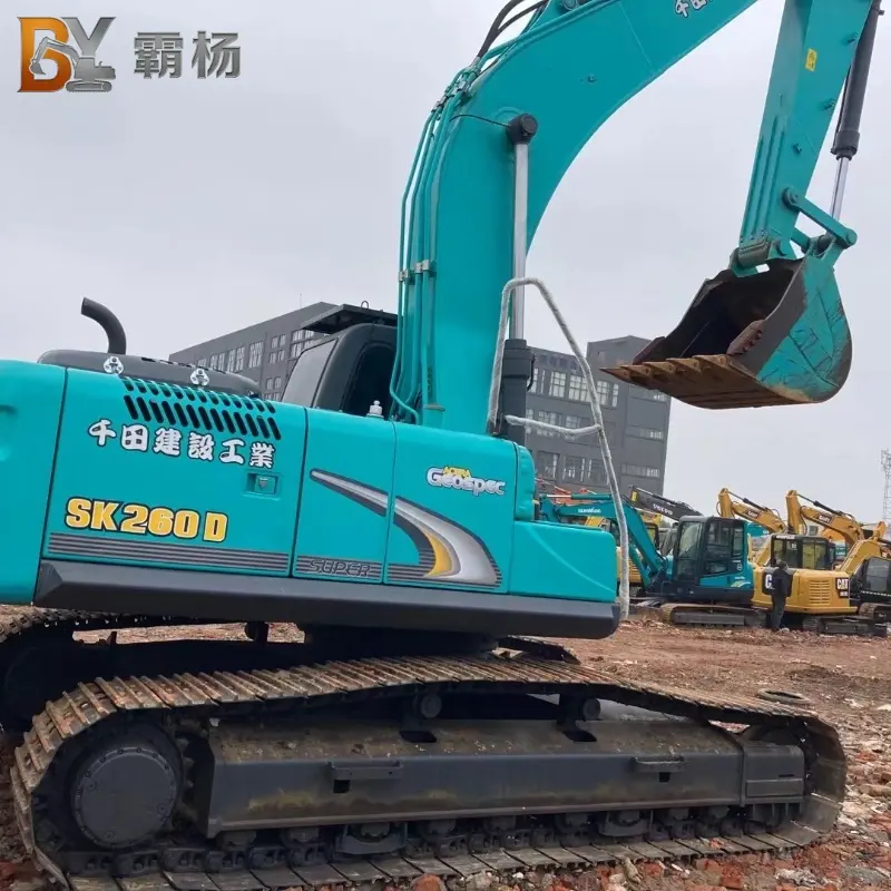 Low Maintenance Costs Used KOBELCO SK260 Medium Excavator Fast Deliver (