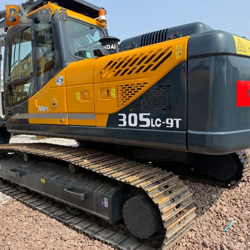 Second-Hand HYUNDAI R305 Excavator Large Construction Equipment Powerful Durable Supplier