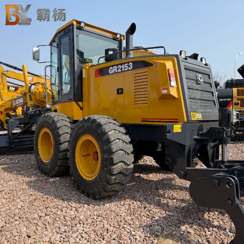 Second-Hand XCMG GR2153 Motor Grader Road Construction Equipment Good Performance Importer